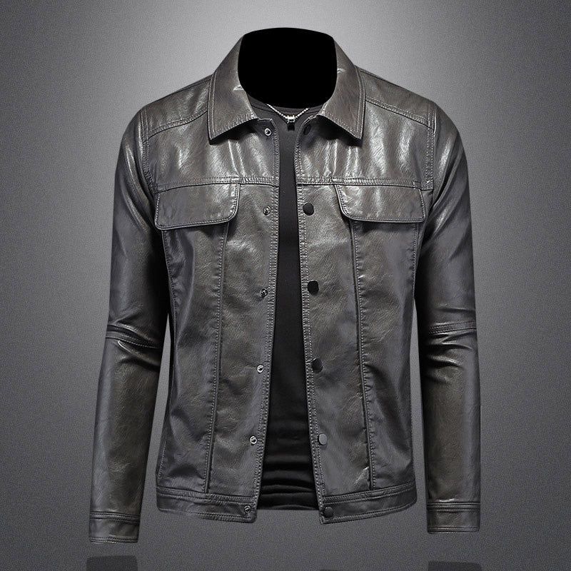 Avery Men's Jacket | Premium Leather, Classic Biker Style 4