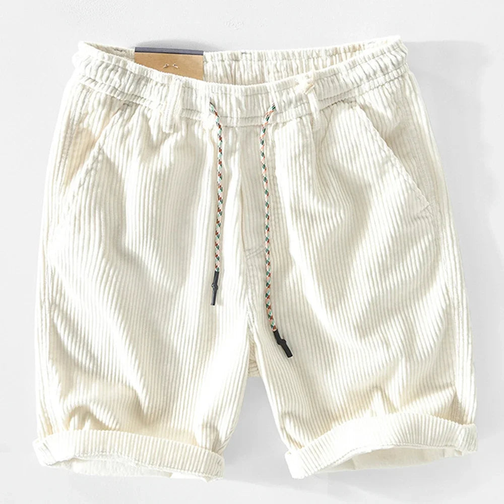 Benny Men's Summer Shorts | Classic Corduroy, Comfortable Fit 6