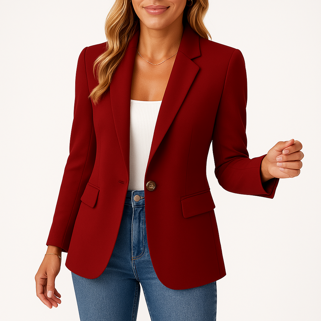 LEONORA | Tailored Women's Blazer with Notched Lapel