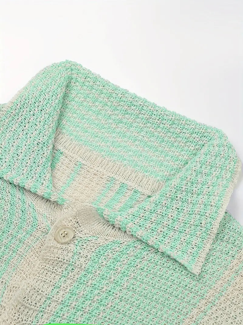 Carter Men's Casual Shirt | Comfortable Knit Fabric 7