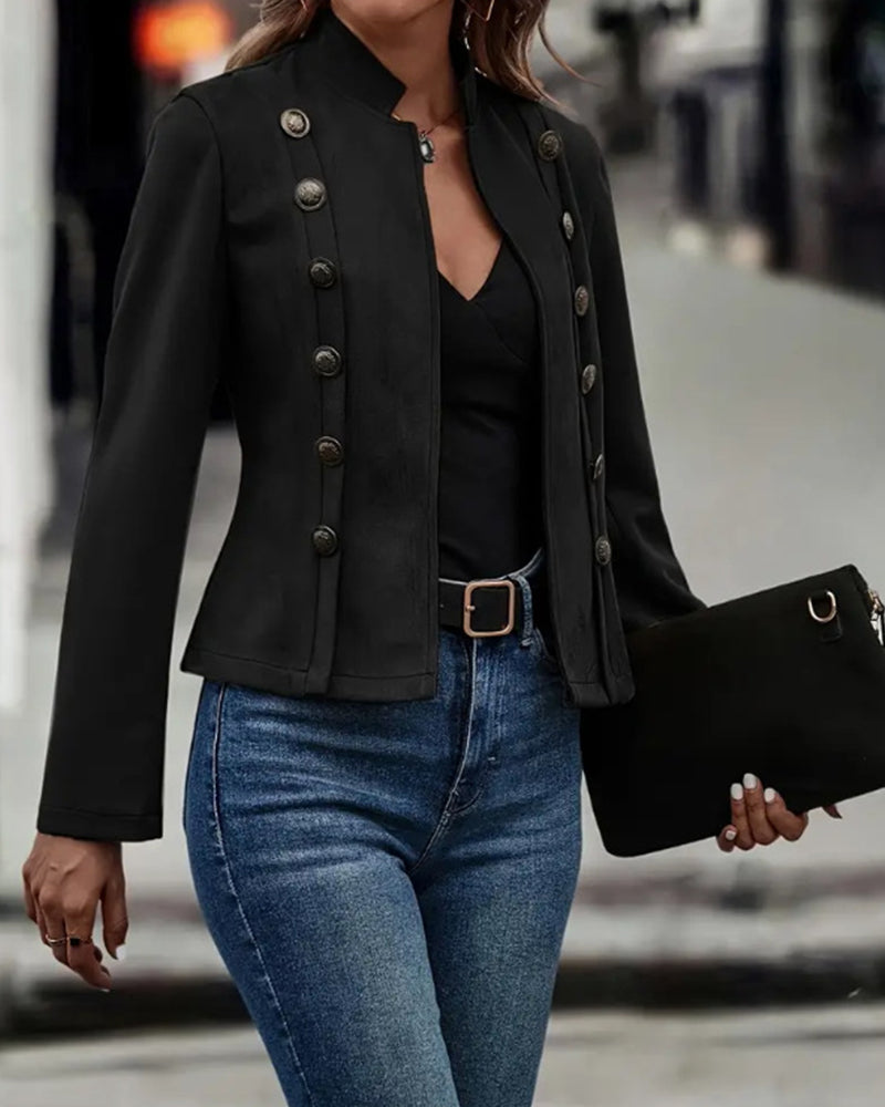 Eline Ladies Jacket | Cotton Blend, Casual Elegance