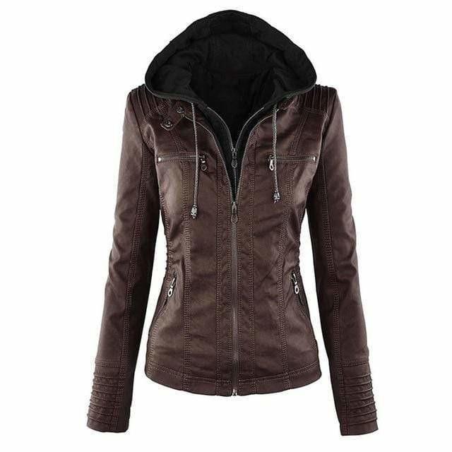 Elysian Women's Hooded Jacket | High-Quality Synthetic, Vintage-Inspired 3