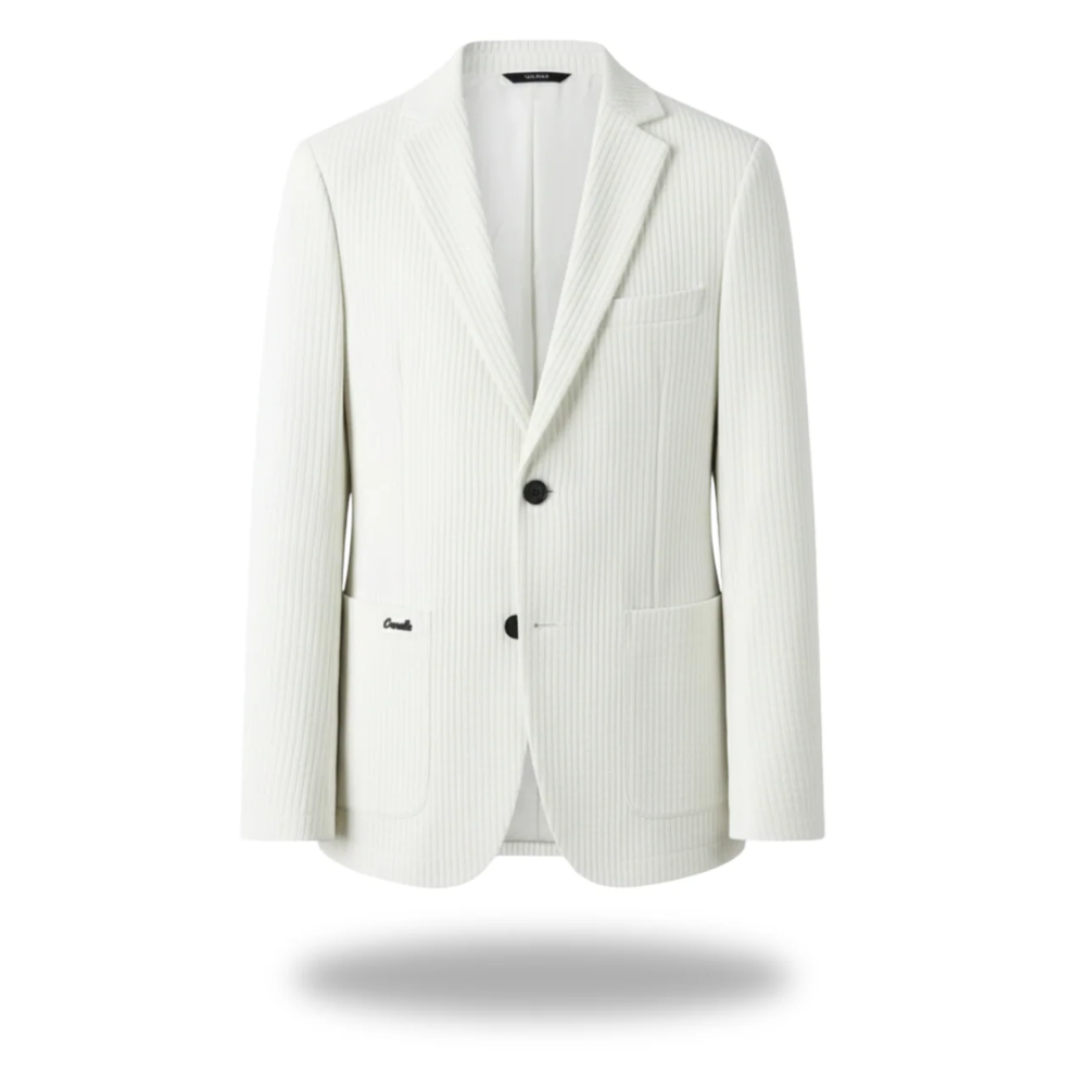 Ethan Men's Blazer Jacket | Premium Cotton-Polyester Blend, Tailored Fit 3
