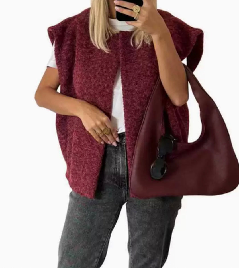 YANELA | Luxe Mohair Vest