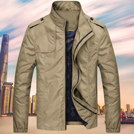 Galen Men's Jacket | Waterproof Windproof Modern Mid-Coat 1