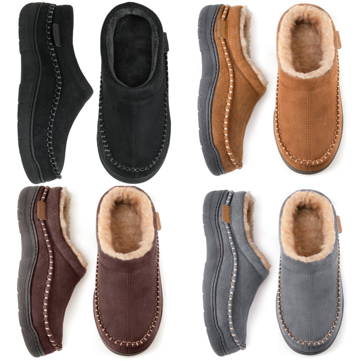 Gerrit Men's Slippers | Soft Fabric, Modern Design