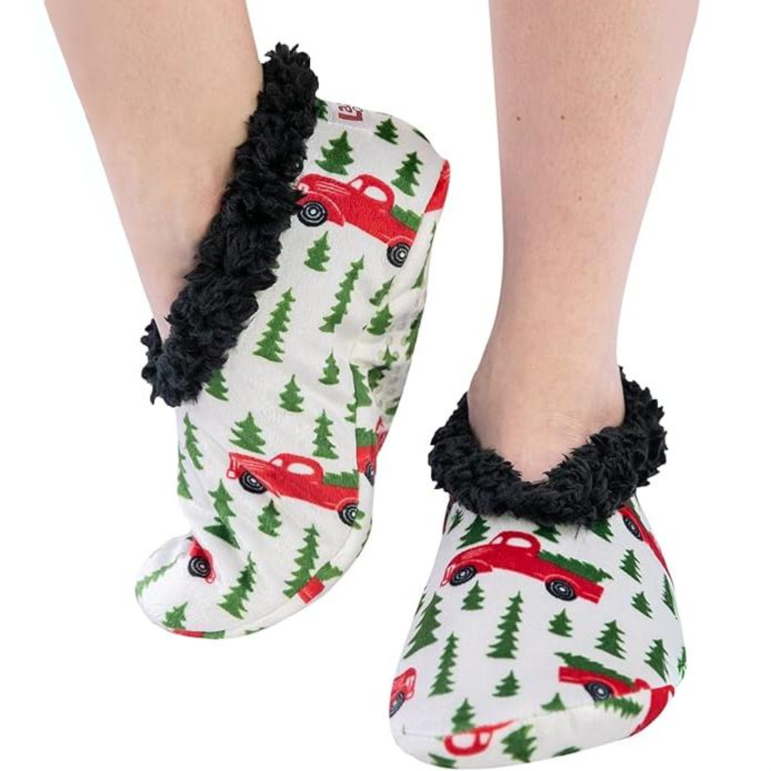 Holly Ladies Slippers | Soft Fleece, Non-Slip