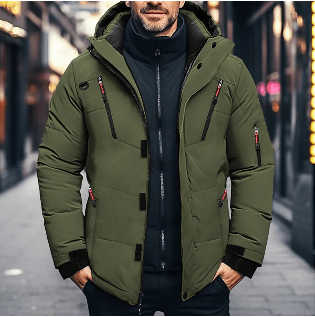 Hugo Men's Winter Jacket | Waterproof, Insulated, and Breathable