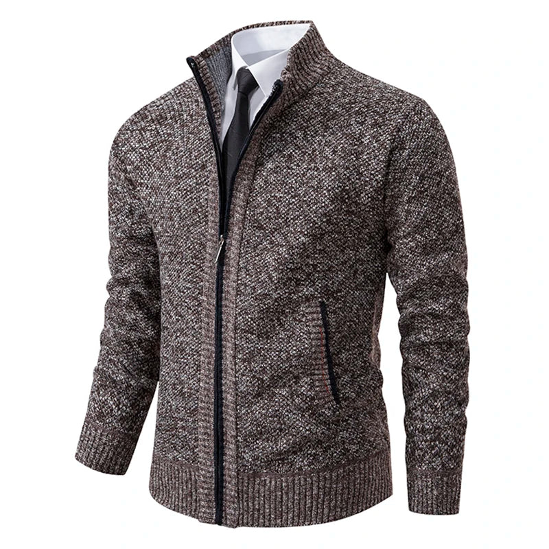 Hugo Men's Fleece Jacket | Stylish Zip-Up Design 8