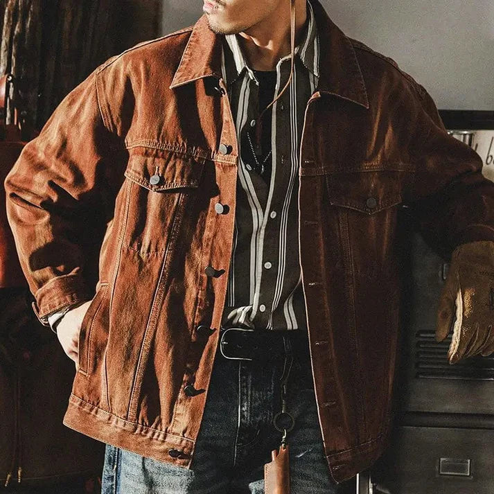 Hugo Men's Western Jacket | Retro Style, Classic Design 3