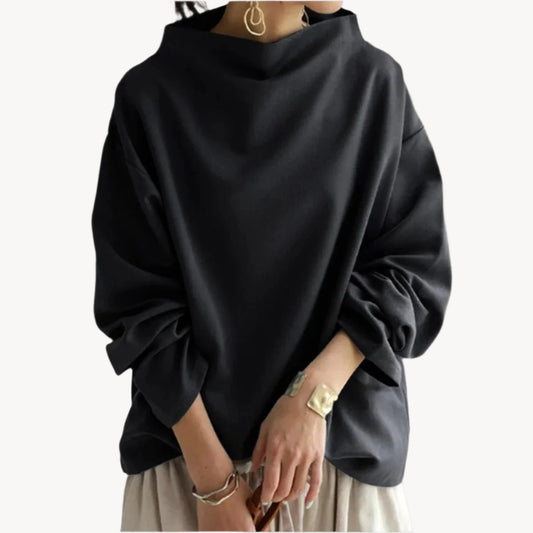 Iris Women's Sweater | Soft Wool Blend, Timeless and Warm