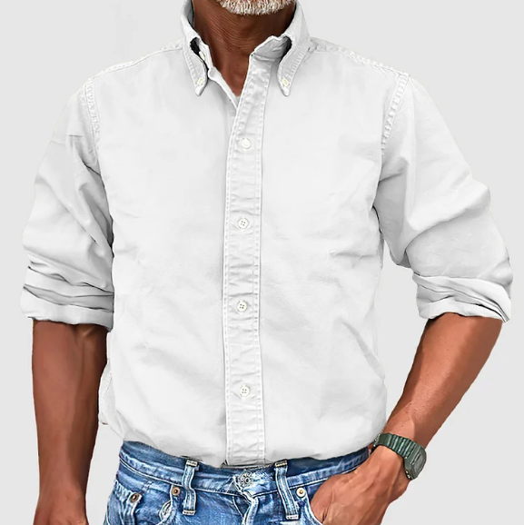 Luxe Levi Men's Shirt | High-Quality Cotton Blend, Timeless Design