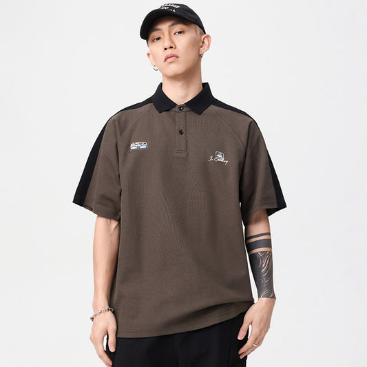 Max Men's Polo Shirt | Structured Design with Contrasting Accents 1