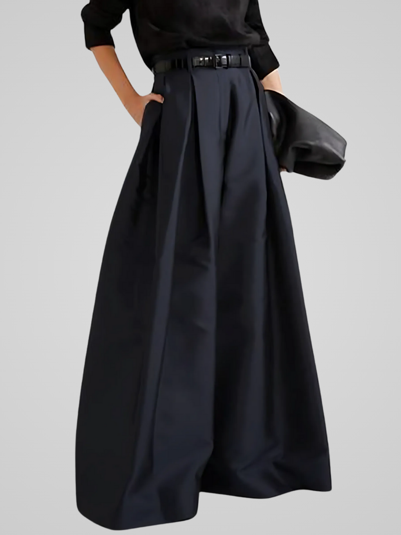 SORENA | Elegant Maxi Skirt-Pants with High Waist for Any Occasion