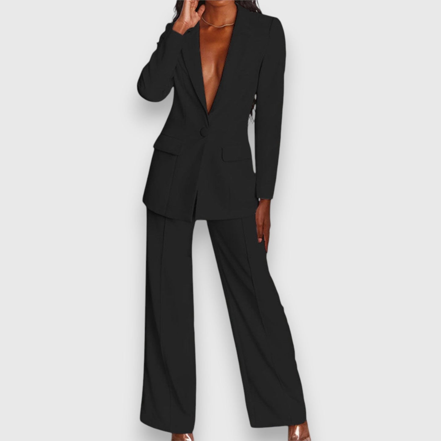 Mila Ladies Set | Elegant Blazer and Pants, Comfortable and Chic