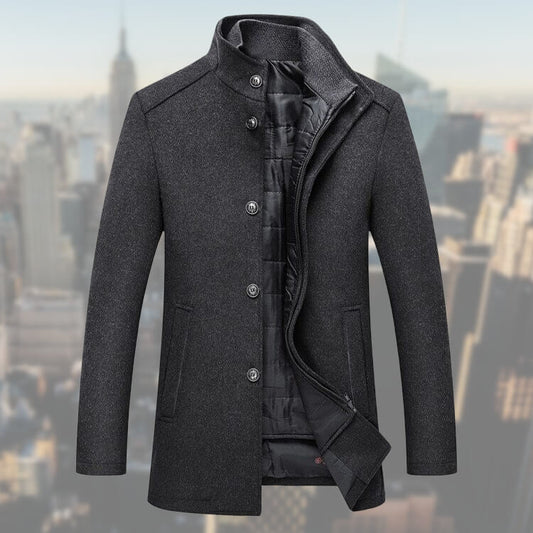 Milan Men's Coat | Premium Fabrics, Timeless Design