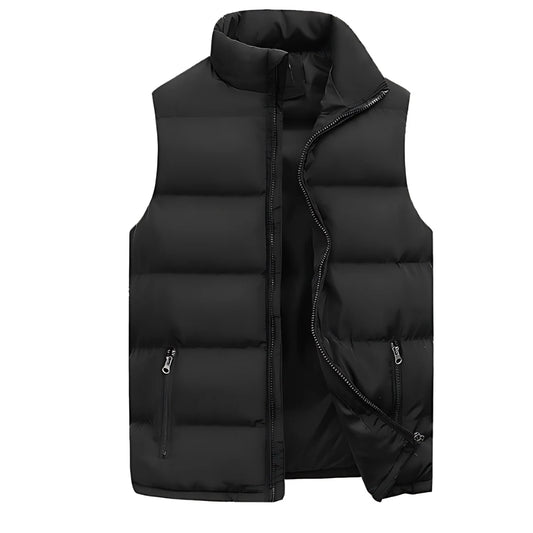 Quentin Men's Puffer Vest | Lightweight Insulated, Stitched Design 1
