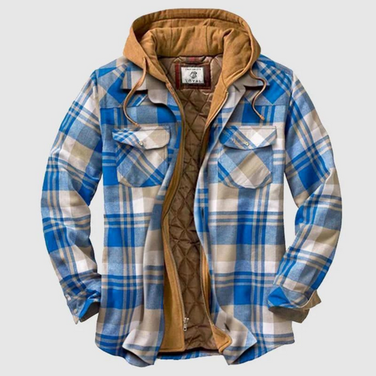 Rylan Men's Coat | Classic Lumberjack Pattern, Warm Lining 1