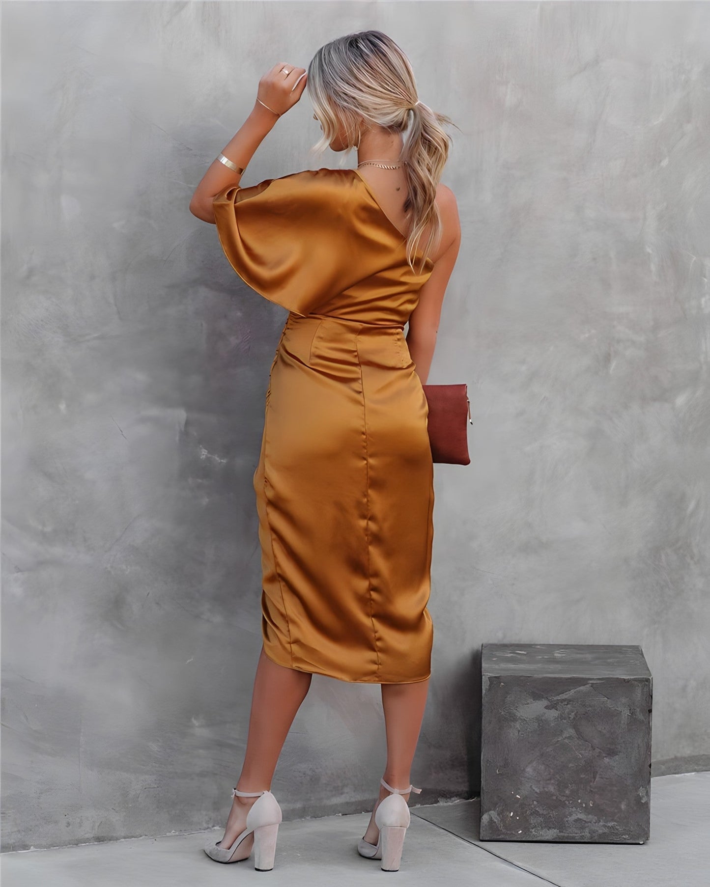 SAREENA | Summer Off-Shoulder Dress for Wedding Guests