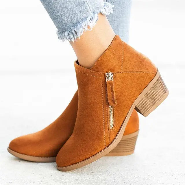 Sienna Women's Chelsea Boots | High-Quality Suede, Timeless Design