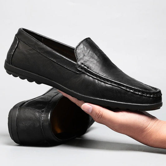 Sierra Men's Loafers Black | Comfortable Fit, Casual and Formal