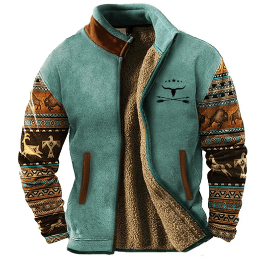 Sima Heren Zipjack | Soft Polyester Cotton Blend, Relaxed Fit