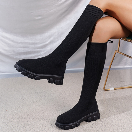Socks Boots for Women | Elastic Textile, Trendy and Comfortable