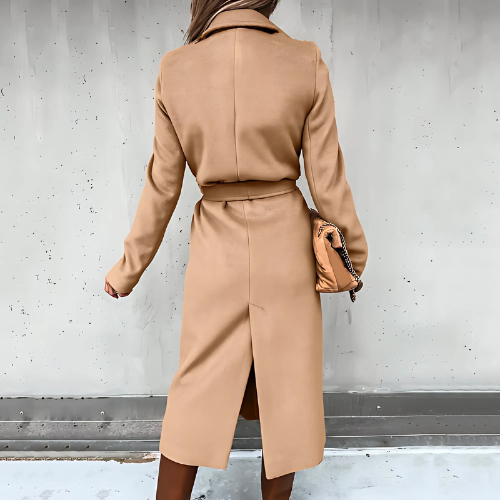 Sophie Lange Women's Winter Coat | High-Quality Wool Blend, Stylish and Comfortable