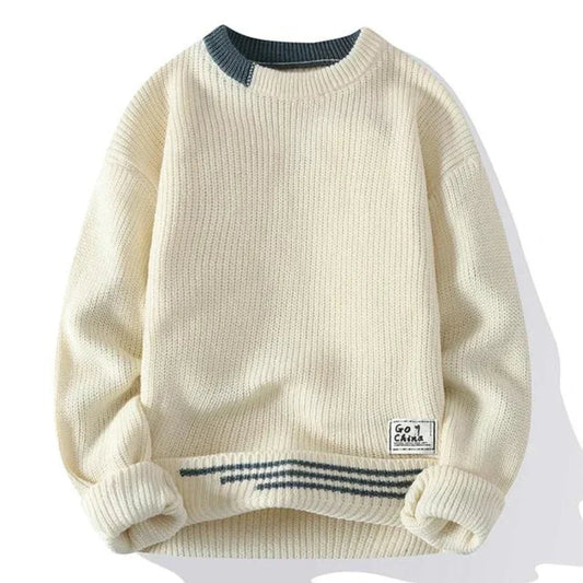 Sven Men's Sweater | Soft Knitted Oversized Fabric, Casual