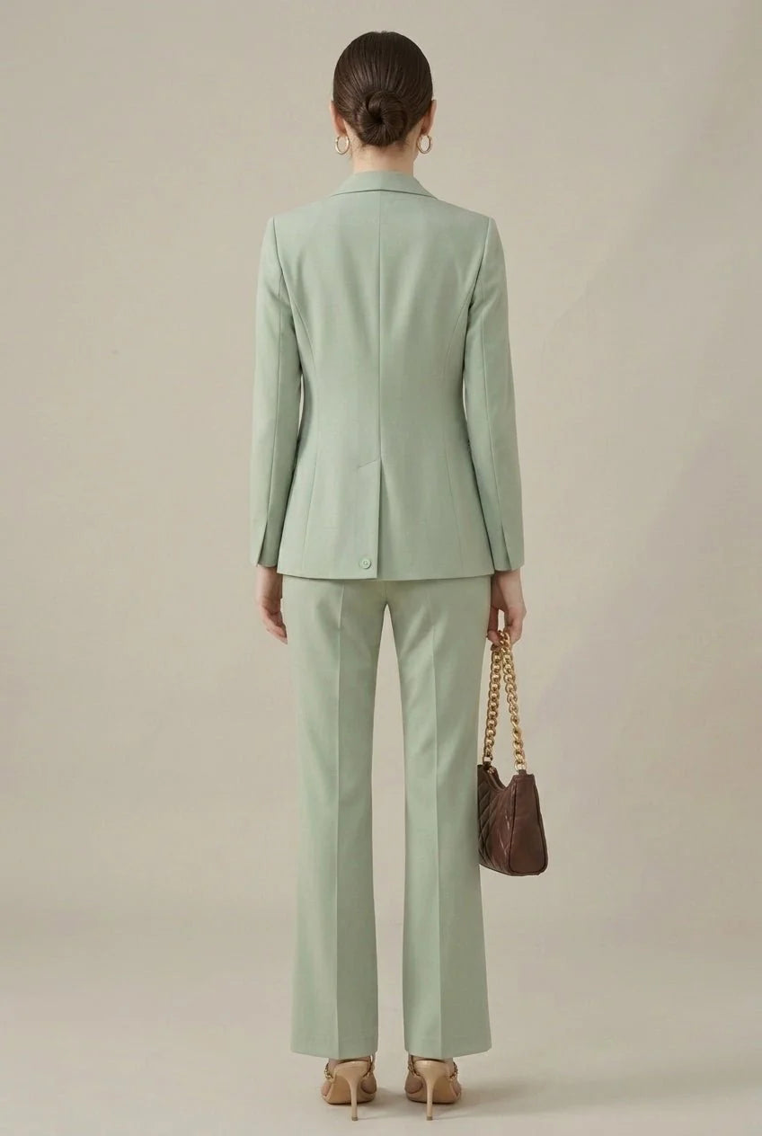 Talia Women's Tailored Suit Set | Soft Fabric, Notched Lapels 4