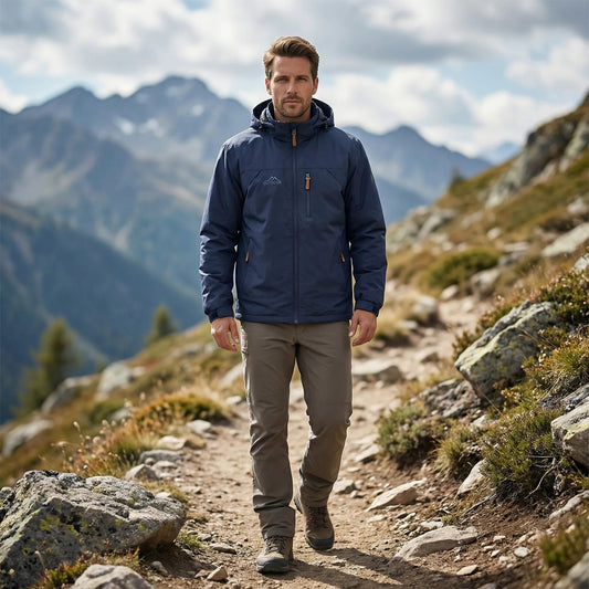 Talon Men's Hiking Rain Jacket | Water-Repellent, Multiple Pockets 1