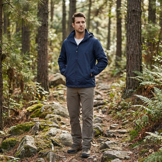 Talon Men's Jacket | Water-Repellent, Removable Hood 1