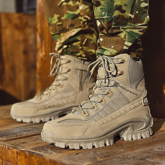 Talon Men's Tactical Work Boots | Waterproof Suede, Anti-Puncture, Non-Slip 1
