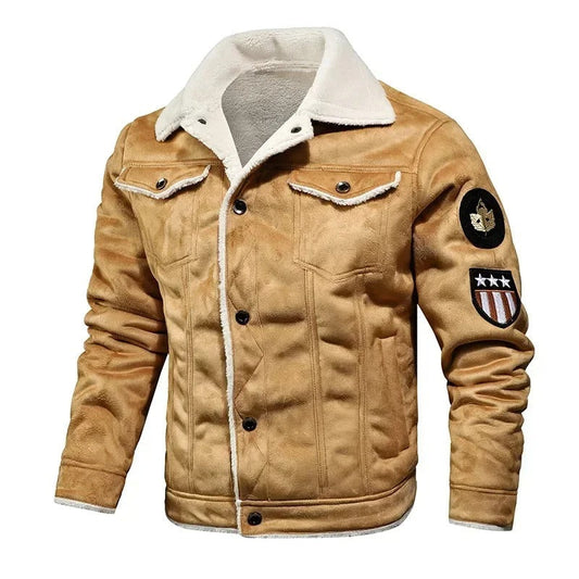 Vero Men's Leather Jacket | Oversized Fit with Velvet Lining, Autumn Winter 1