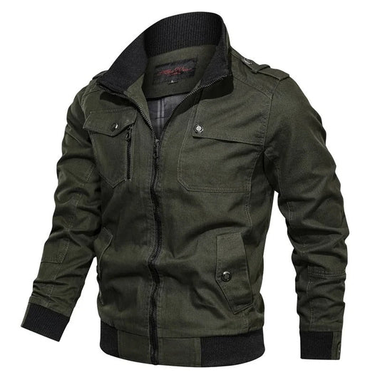 Vince Men's Jacket | Lightweight Polyester, Motorcycle Style 1