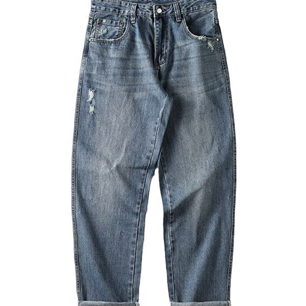 Vito Men's Baggy Jeans | Vintage High Waist with Distressed Effects 5