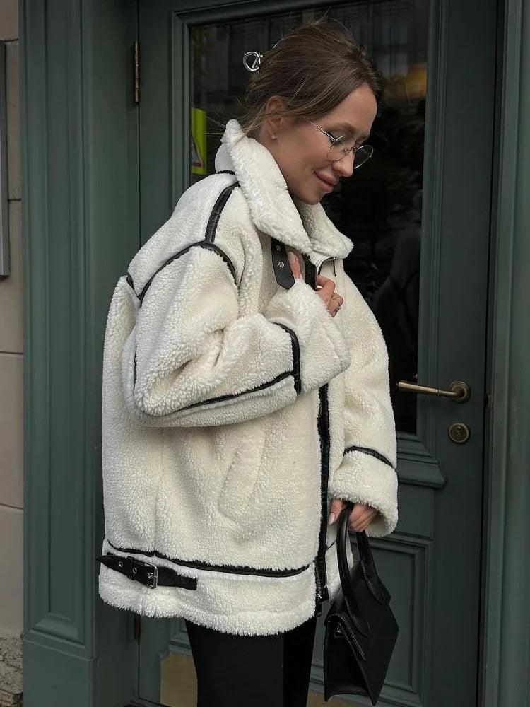 Wendy Women's Teddy Coat Winter | Super Soft, Casual, and Warm