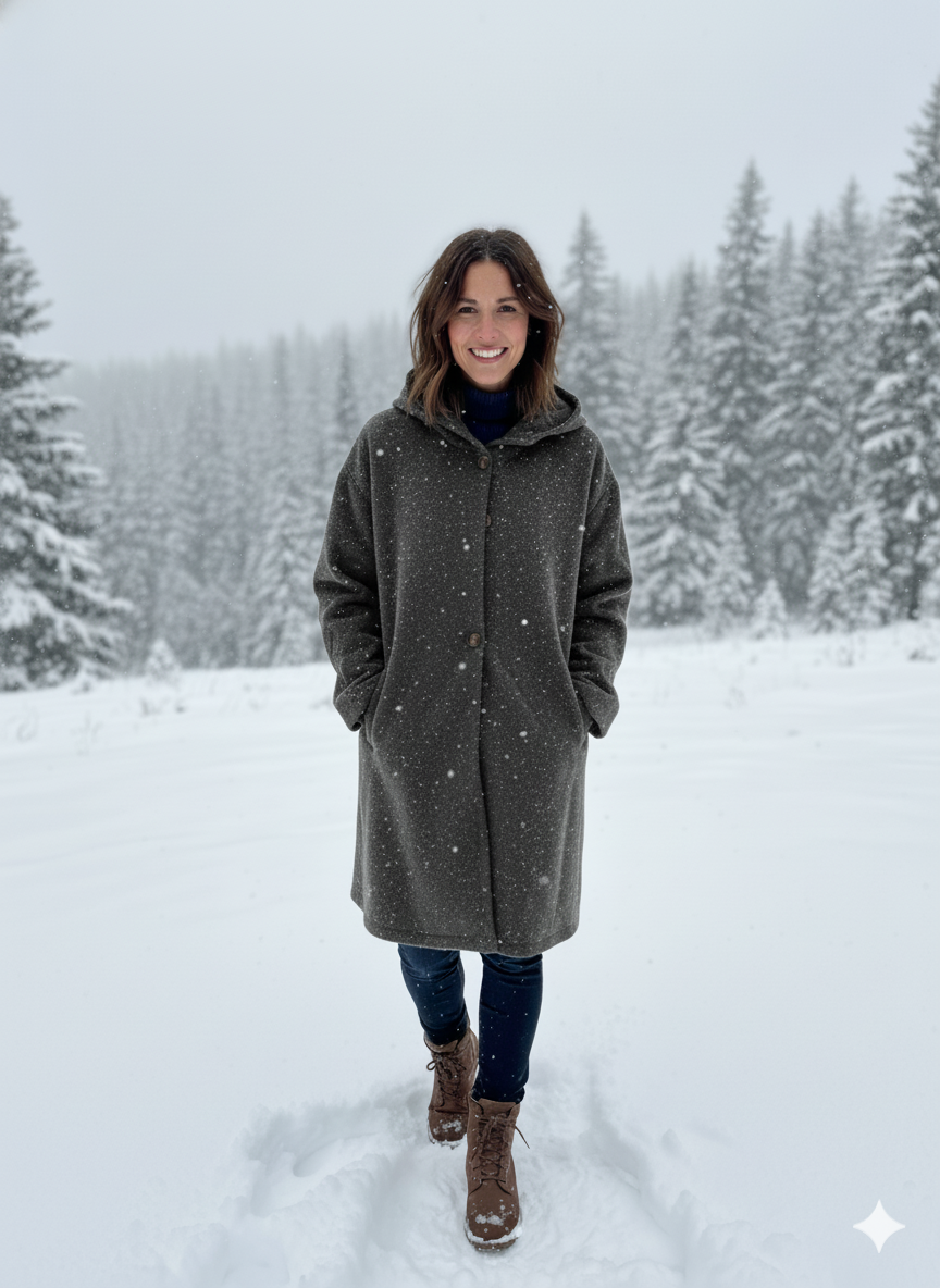 Wendy Women's Elegant Fashion Coat | Lightweight Polyester 9