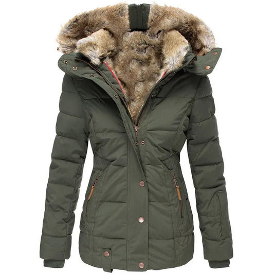 Willa Women's Winter Jacket | Cozy Fur Lining, Stylish 1