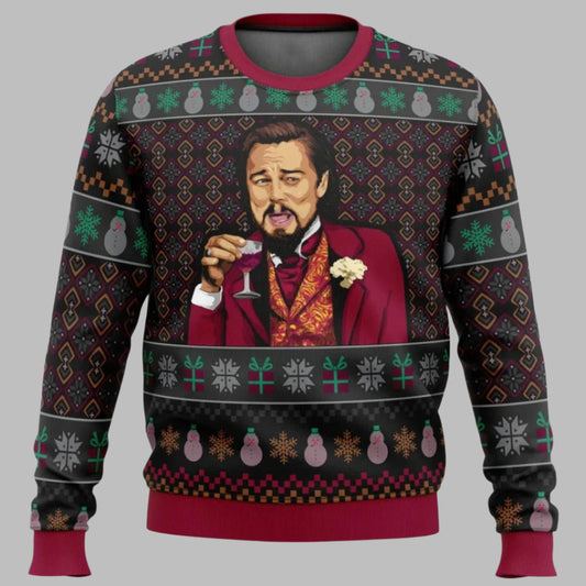 Willem Men's Sweater | Soft Fabric, Festive Design with Christmas Patterns