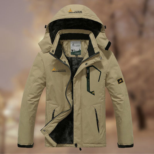 Wolff Men's Winter Jacket | Windproof, Water-Repellent, Ski Jacket