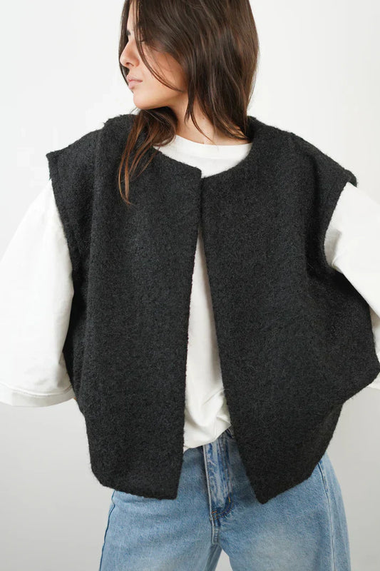 YANELA | Luxe Mohair Vest