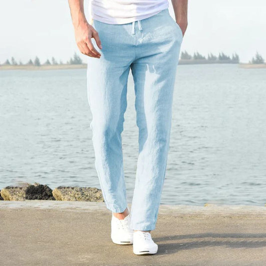 MILO | Lightweight Linen Summer Pants for Men