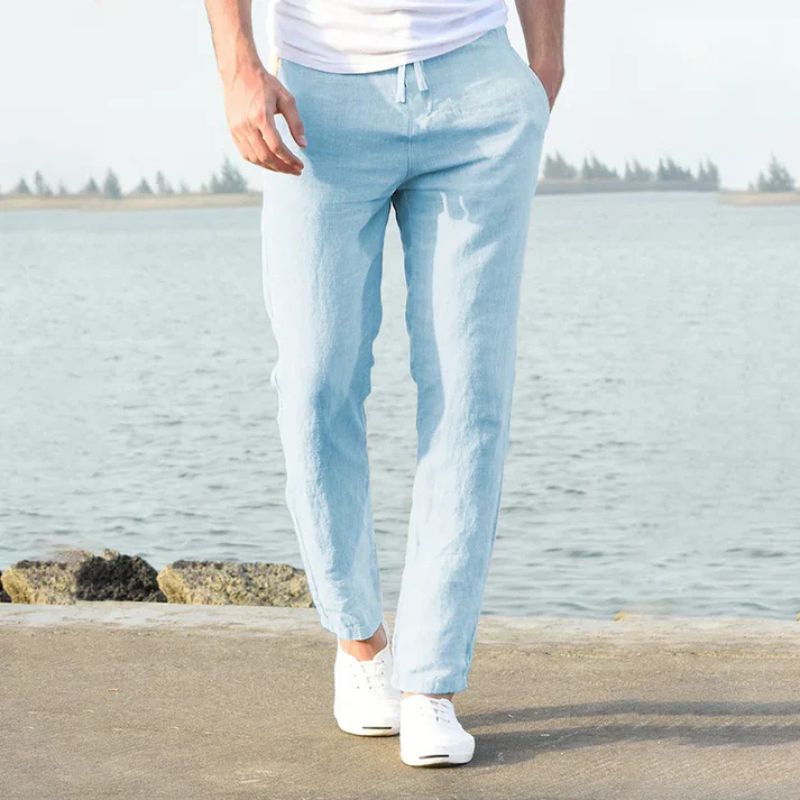 MILO | Lightweight Linen Summer Pants for Men