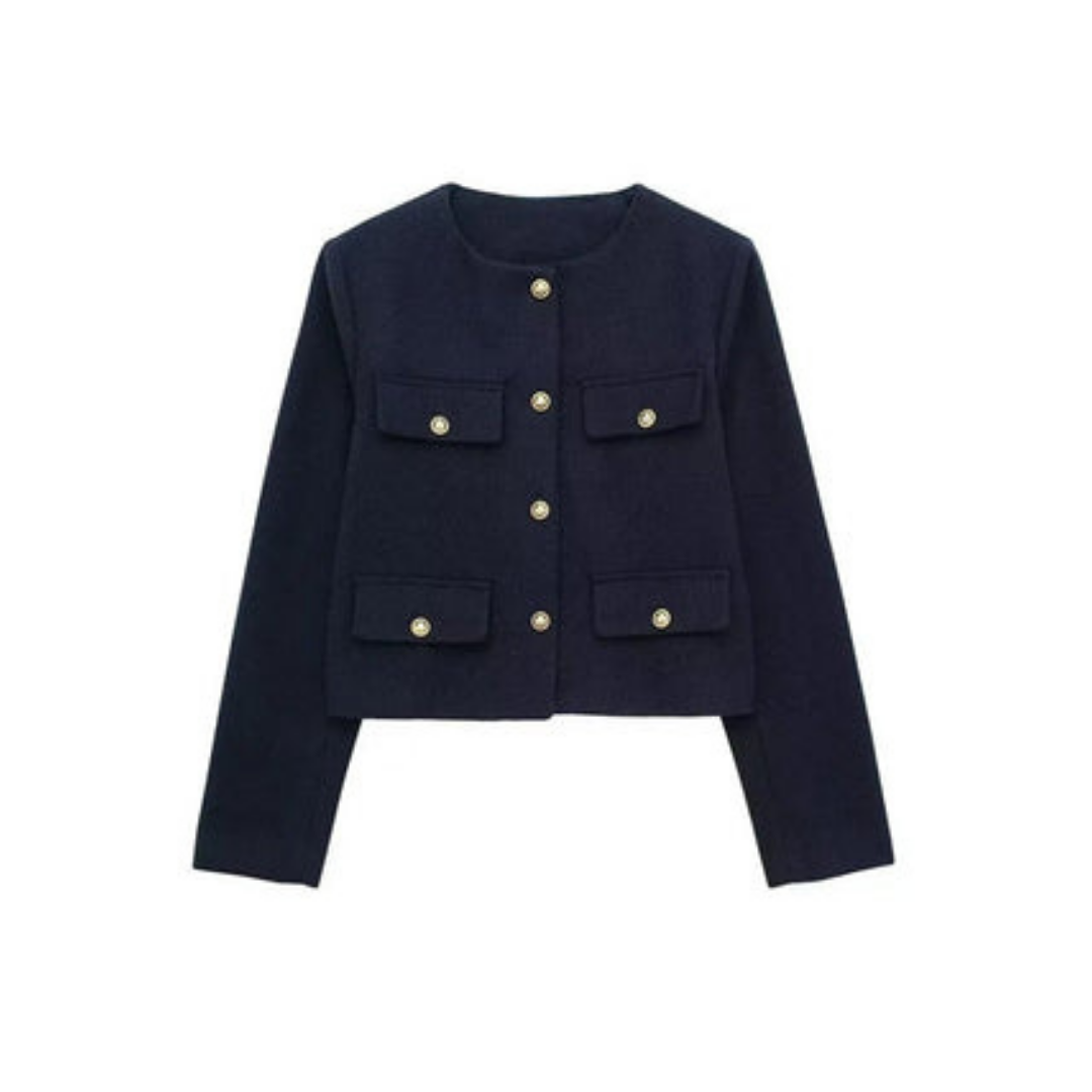 Women's Long Sleeve Vintage Jacket | Button Down