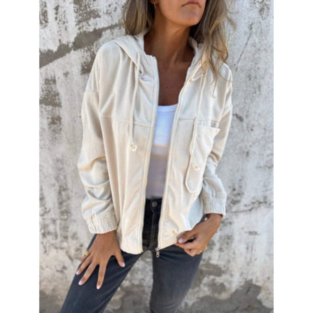 Women's Zip Hoodie – Comfortable & Modern