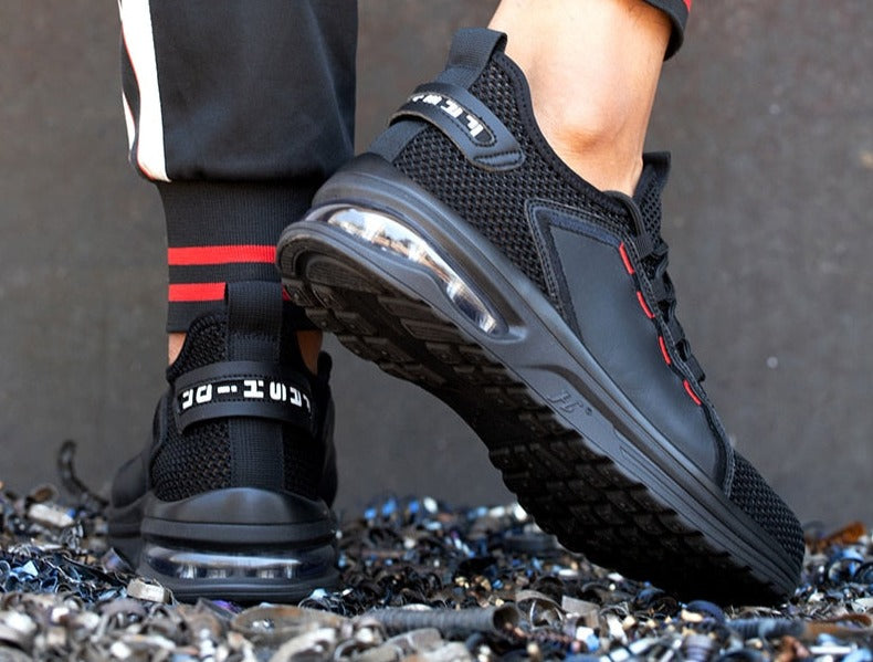 Aero Unisex Work Shoes | Breathable Air Mesh, Non-Slip and Lightweight