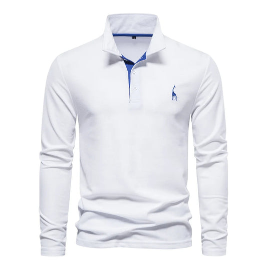 Aiden Men's Polo Shirt | Breathable Fabric, Classic Button Neck 1