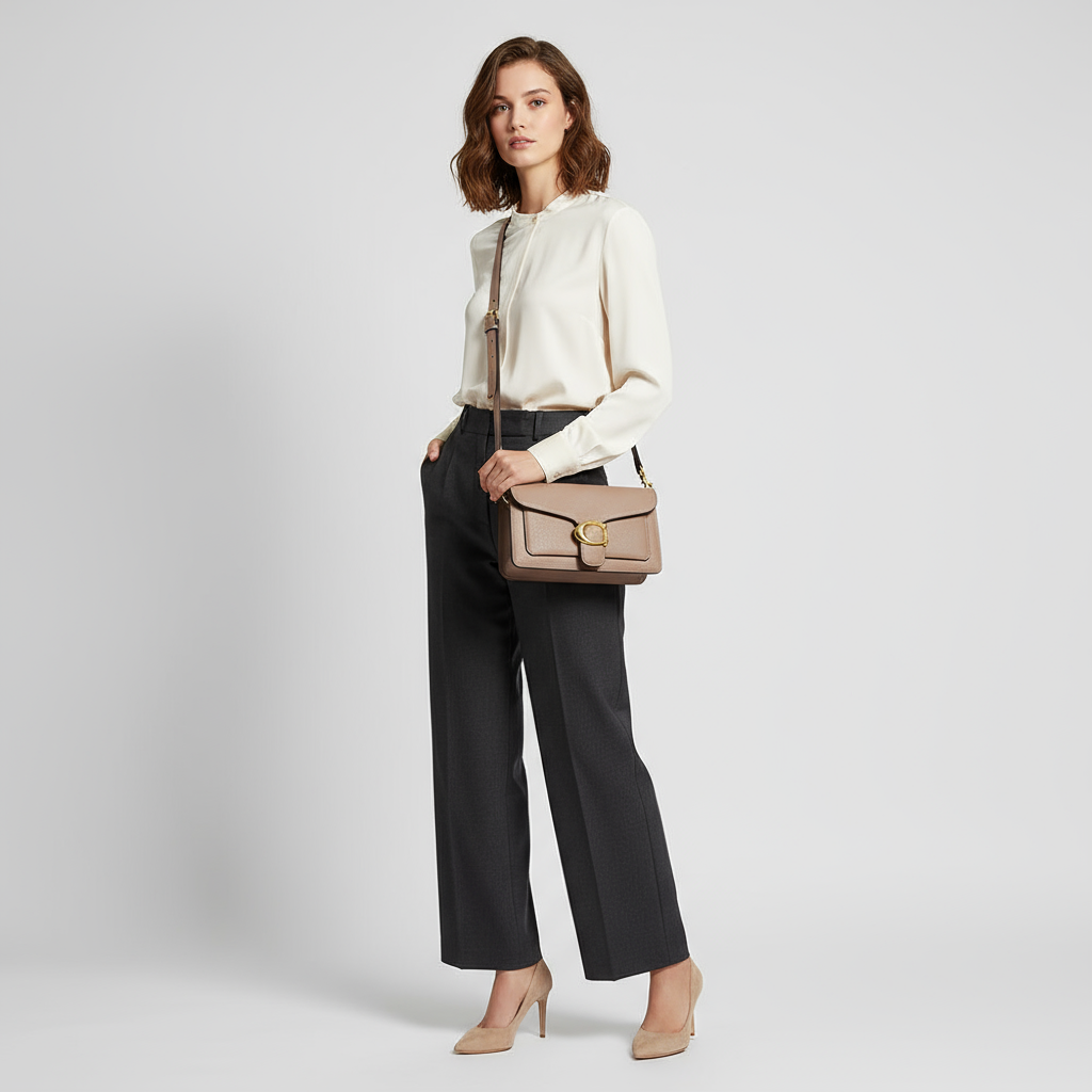 Alicia Ladies Shoulder Bag | Vegan Leather, Timeless Design