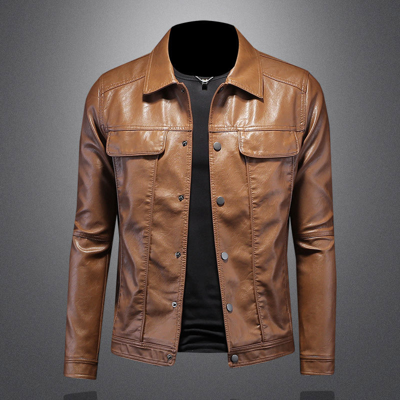 Avery Men's Jacket | Premium Leather, Classic Biker Style 0